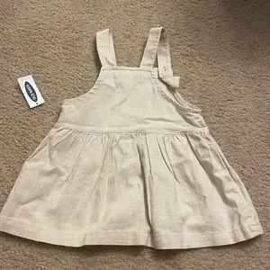 Old Navy | Dresses | New Old Navy Linen Dress Baby Girl Size 218m | Poshmark
